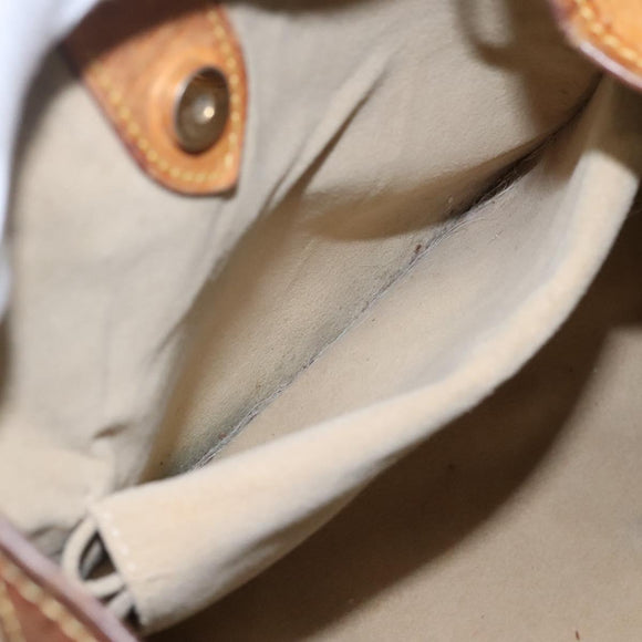 LOUIS VUITTON Damier Azur Galliera PM Shoulder Bag N55215 LV Auth EC838