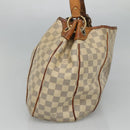 LOUIS VUITTON Damier Azur Galliera PM Shoulder Bag N55215 LV Auth EC838-5
