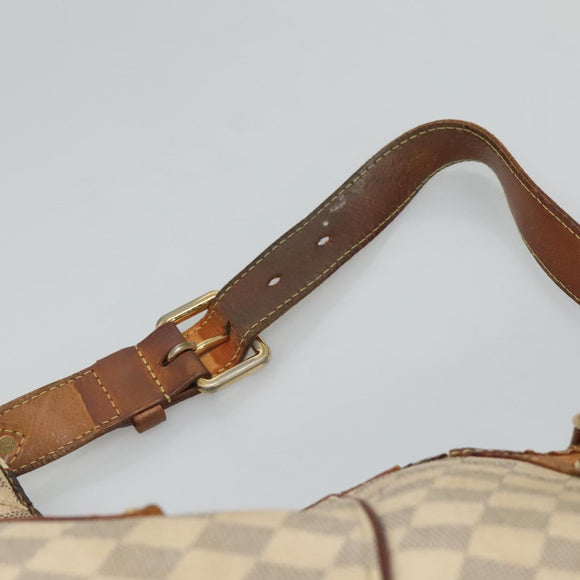 LOUIS VUITTON Damier Azur Galliera PM Shoulder Bag N55215 LV Auth EC838