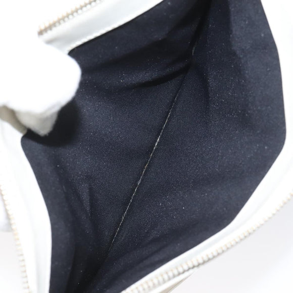 LOUIS VUITTON Epi Stretch Delmonico Pouch Cream M54603 LV Auth EC848