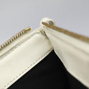 LOUIS VUITTON Epi Stretch Delmonico Pouch Cream M54603 LV Auth EC848-12