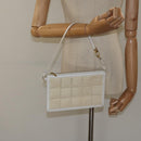 LOUIS VUITTON Epi Stretch Delmonico Pouch Cream M54603 LV Auth EC848-21
