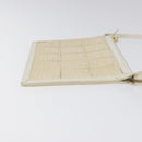 LOUIS VUITTON Epi Stretch Delmonico Pouch Cream M54603 LV Auth EC848-3