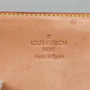 LOUIS VUITTON Nomad Cabas Ambre PM Pouch Leather Beige M92502 LV Auth EC849V-18