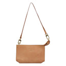 LOUIS VUITTON Nomad Cabas Ambre PM Pouch Leather Beige M92502 LV Auth EC849V-13