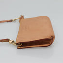 LOUIS VUITTON Nomad Cabas Ambre PM Pouch Leather Beige M92502 LV Auth EC849V-4