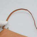 LOUIS VUITTON Nomad Cabas Ambre PM Pouch Leather Beige M92502 LV Auth EC849V-8