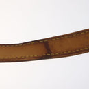 LOUIS VUITTON Adjustable Shoulder Strap Leather 31.1""-38.2"" Beige Auth EC854-12