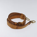 LOUIS VUITTON Adjustable Shoulder Strap Leather 31.1""-38.2"" Beige Auth EC854-5
