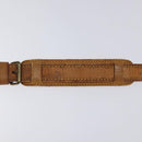 LOUIS VUITTON Adjustable Shoulder Strap Leather 31.1""-38.2"" Beige Auth EC854-6