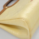 LOUIS VUITTON Monogram Vernis Roxbury Drive Hand Bag Perle M91374 LV Auth EC862-15