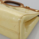 LOUIS VUITTON Monogram Vernis Roxbury Drive Hand Bag Perle M91374 LV Auth EC862-16