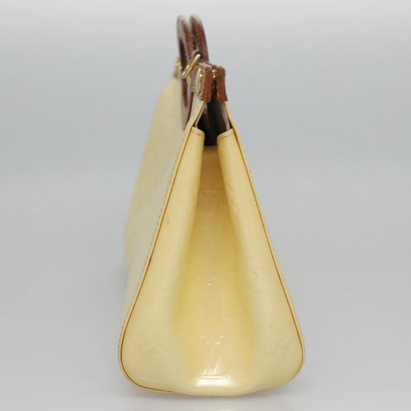 LOUIS VUITTON Monogram Vernis Roxbury Drive Hand Bag Perle M91374 LV Auth EC862