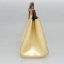 LOUIS VUITTON Monogram Vernis Roxbury Drive Hand Bag Perle M91374 LV Auth EC862-4