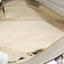 GUCCI GG Canvas Guccissima Hand Bag Leather Gray Gold 353121 Auth EC864-10