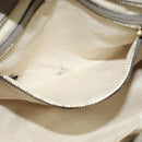 GUCCI GG Canvas Guccissima Hand Bag Leather Gray Gold 353121 Auth EC864-11