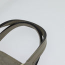 GUCCI GG Canvas Guccissima Hand Bag Leather Gray Gold 353121 Auth EC864-14