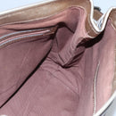 BURBERRY Nova Check Tote Bag Canvas Beige Gold Auth EC868-17