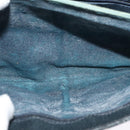 GUCCI GG Supreme Sherry Line Shoulder Bag PVC Navy Gold 904 02 043 Auth EC871-10