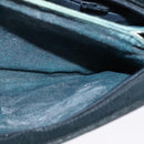 GUCCI GG Supreme Sherry Line Shoulder Bag PVC Navy Gold 904 02 043 Auth EC871-19