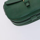 LOUIS VUITTON Epi Jeune Fille MM Shoulder Bag Green M52154 LV Auth EC877-15