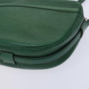 LOUIS VUITTON Epi Jeune Fille MM Shoulder Bag Green M52154 LV Auth EC877-16