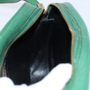 LOUIS VUITTON Epi Jeune Fille MM Shoulder Bag Green M52154 LV Auth EC877-19