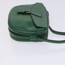 LOUIS VUITTON Epi Jeune Fille MM Shoulder Bag Green M52154 LV Auth EC877-3