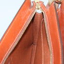 LOUIS VUITTON Epi Angian Clutch Bag Brown M52113 LV Auth EC884-21