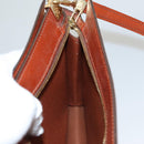 LOUIS VUITTON Epi Angian Clutch Bag Brown M52113 LV Auth EC884-23