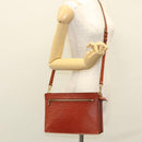 LOUIS VUITTON Epi Angian Clutch Bag Brown M52113 LV Auth EC884-26