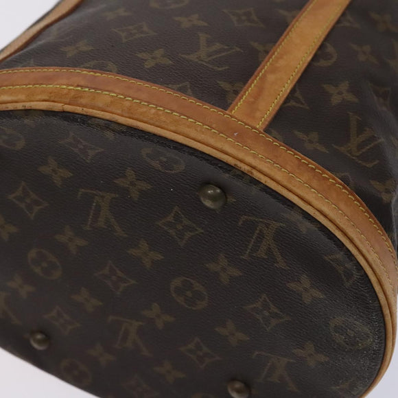 LOUIS VUITTON Monogram Bucket GM Shoulder Bag M42236 LV Auth EC899