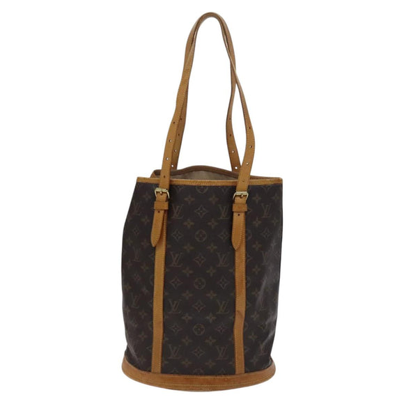 LOUIS VUITTON Monogram Bucket GM Shoulder Bag M42236 LV Auth EC899