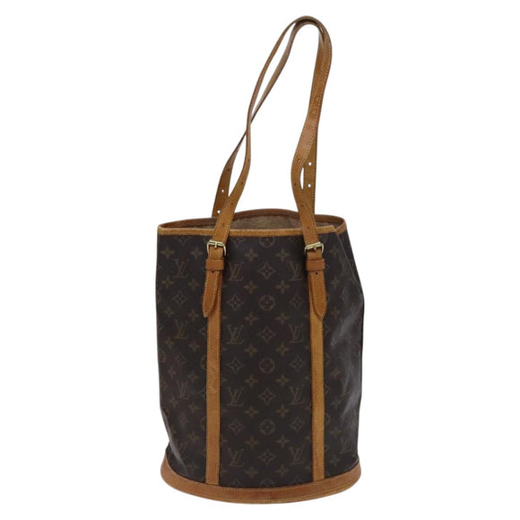 LOUIS VUITTON Monogram Bucket GM Shoulder Bag M42236 LV Auth EC899
