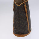 LOUIS VUITTON Monogram Bucket GM Shoulder Bag M42236 LV Auth EC899-3