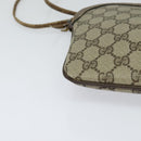 GUCCI GG Supreme Web Sherry Line Bag PVC Beige Green Red 904 02 047 Auth EC913-10