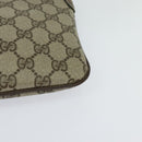 GUCCI GG Supreme Web Sherry Line Bag PVC Beige Green Red 904 02 047 Auth EC913-11