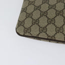 GUCCI GG Supreme Web Sherry Line Bag PVC Beige Green Red 904 02 047 Auth EC913-12