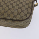 GUCCI GG Supreme Web Sherry Line Bag PVC Beige Green Red 89 02 032 Auth EC919-16