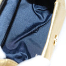 LOEWE Shoulder Bag Leather Gold Tone Auth EC925-12