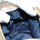 LOEWE Shoulder Bag Leather Gold Tone Auth EC925-19