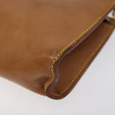 LOUIS VUITTON Nomad Cabas Ambre PM Pouch Leather Beige M92502 LV Auth EC928-15