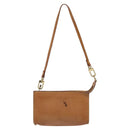 LOUIS VUITTON Nomad Cabas Ambre PM Pouch Leather Beige M92502 LV Auth EC928-13