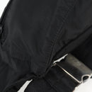 PRADA Waist bag Nylon Black Silver Auth EC935-15