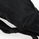 PRADA Waist bag Nylon Black Silver Auth EC935-16