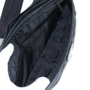 PRADA Waist bag Nylon Black Silver Auth EC935-20