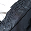 PRADA Waist bag Nylon Black Silver Auth EC935-23