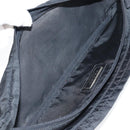 PRADA Waist bag Nylon Black Silver Auth EC935-25