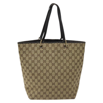 GUCCI GG Canvas Tote Bag Beige Gold 002 1098 1705 Auth EC943 - 0