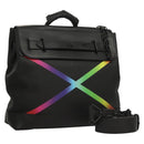 LOUIS VUITTON Taiga Steamer PM Hand Bag Black M30339 LV Auth EC951A-1